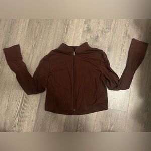 Vitality (Balance) cropped zip up